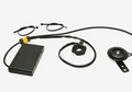 Battery powered horn for E-bikes